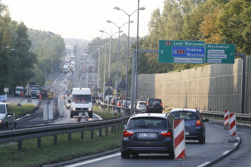 Przebudowa węzła Giszowiec, czyli skrzyżowania dróg DK86...