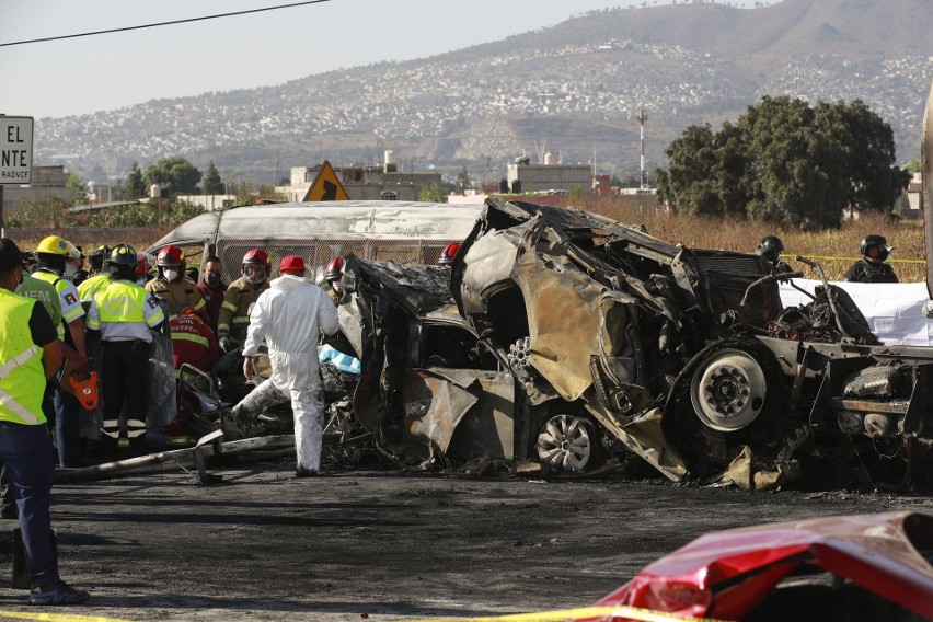 Tragiczny wypadek na autostradzie w Meksyku