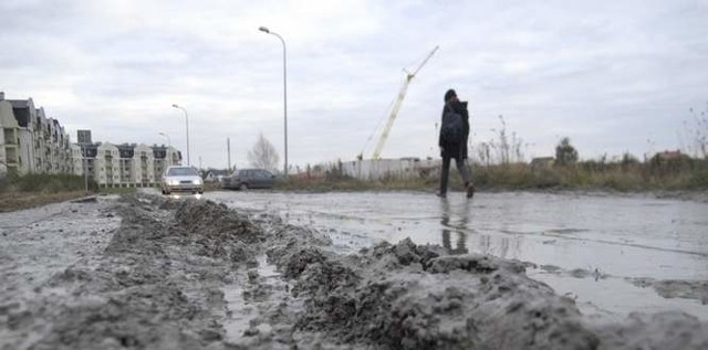 Mieszkańcy ulic Szafranka, Aluchny-Emelianow, Łady-Cybulskiego i Szarmacha chcą, by miasto wybudowało tam drogi asfaltowe. Teraz możliwa jest tylko naprawa betonowych płyt.