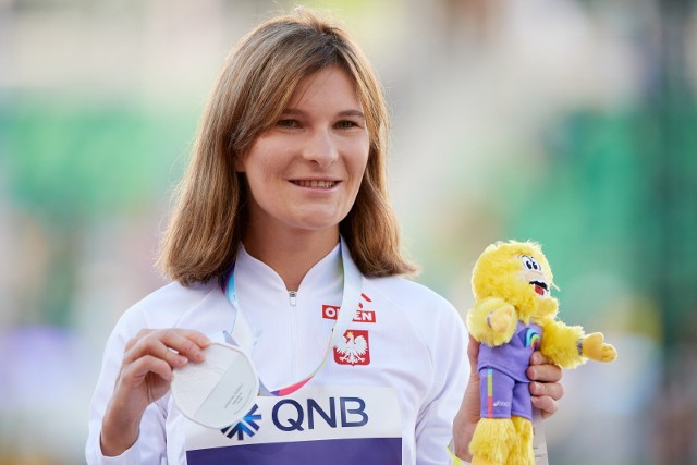 Srebrna medalistka lekkoatletycznych mistrzostw świata w chodzie na 20 km Katarzyna Zdziebło