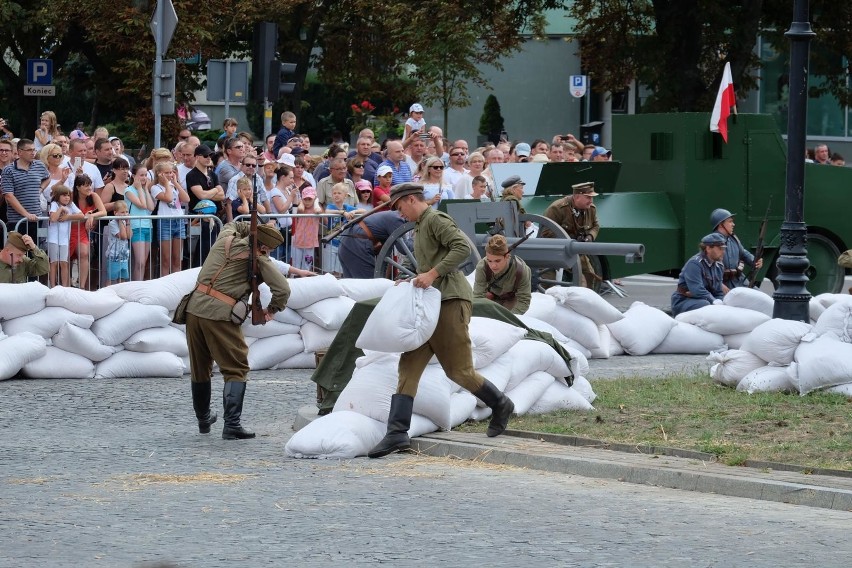 Rekonstrukcja bitwy 1920  w 2018 roku