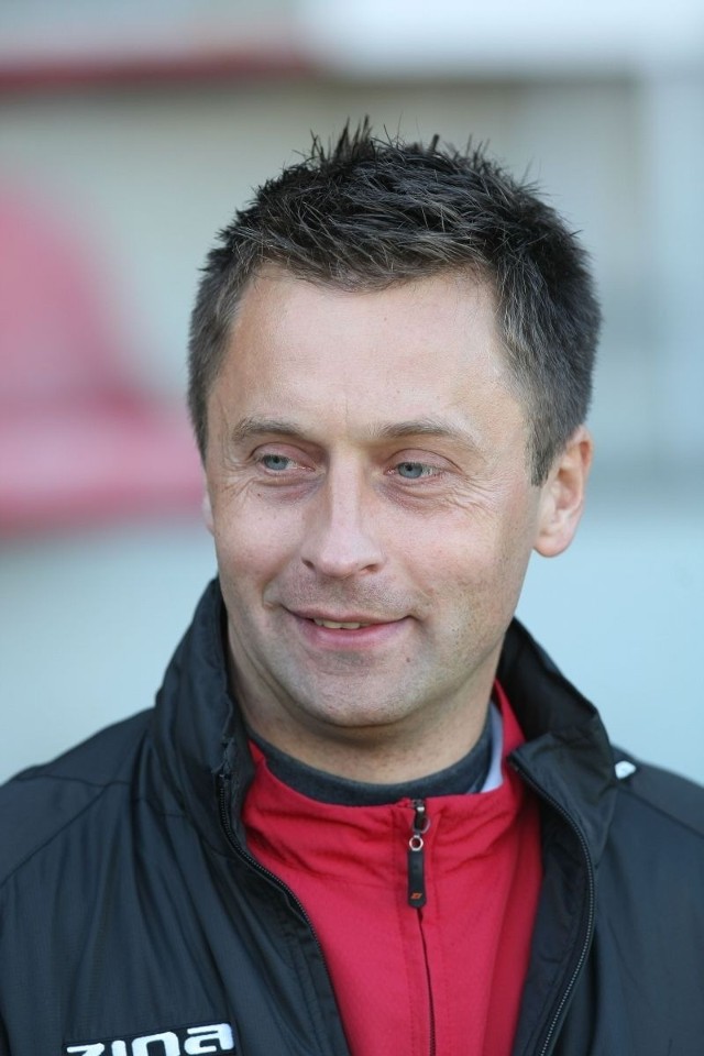 Trener ełkaesiaków Wojciech Robaszek