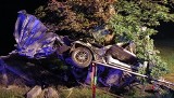 Tragiczny wypadek w Borczu - nie żyje 37-letni kierowca