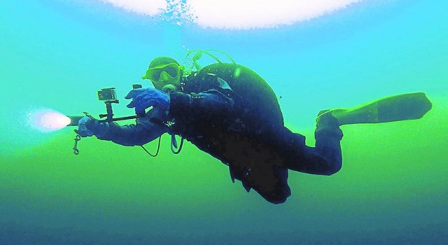 Nowa zarejestrowana głębokość Jeziora Tarnobrzeskiego to 43 metry. Czy uda się odnaleźć jeszcze głębsze miejsce?