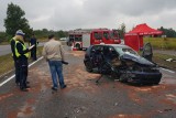 Koszmarny wypadek w Bytomiu ZDJĘCIA Mężczyzna zginął w zderzeniu samochodów
