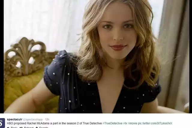 Rachel McAdams (fot. sreen z Twitter.com)