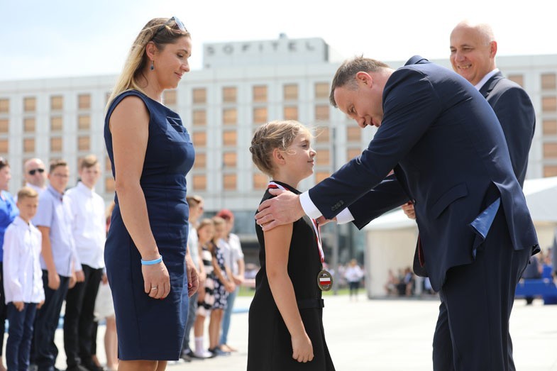 14-letni Kamil z Drozdowa (gm. Rzewnie) dostał medal od prezydenta [ZDJĘCIA]