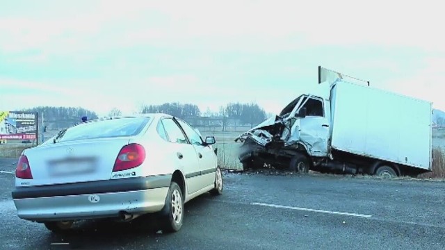 Czołowe zderzenie pod Jelenią Górą