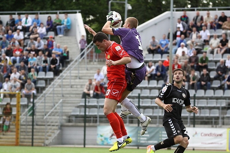 Miedź Legnica - Polonia Warszawa 1:3, Puchar Polski 2012