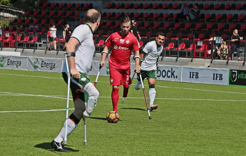 Amp futbol. Kolejne zwycięstwo Polski z Irlandią w Krakowie [ZDJĘCIA]