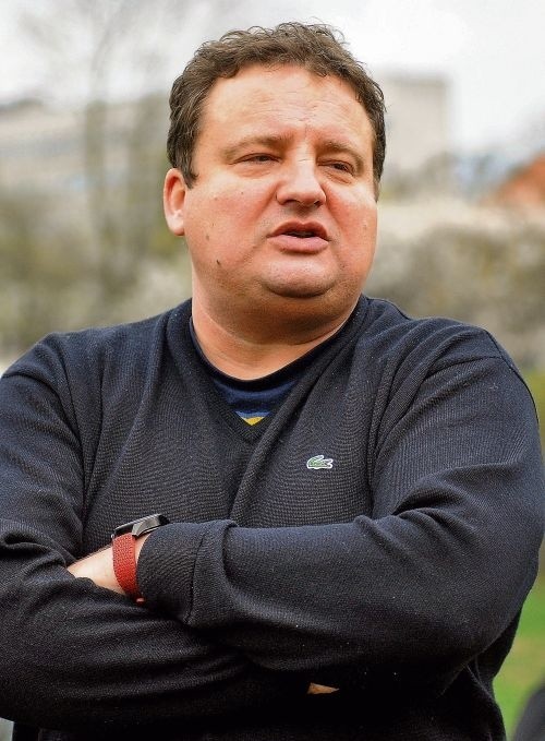 Radosław Osuch, właściciel Zawiszy Bydgoszcz.