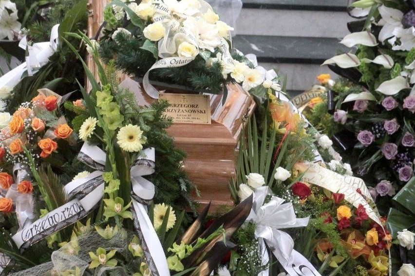 Pogrzeb pilota Grzegorza Krzyżanowskiego