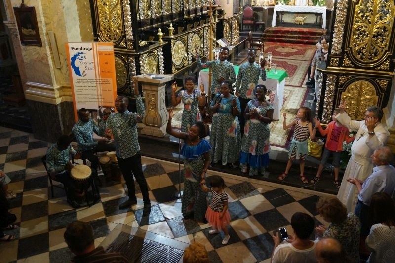 Grupa Claret Gospel z Wybrzeża Kości Słoniowej wystąpiła u Cystersów