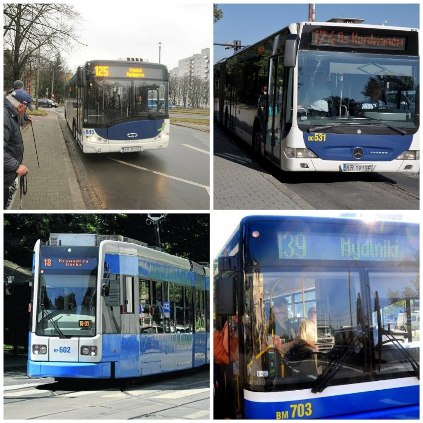 Kraków. Te autobusy i tramwaje najbardziej się spóźniają [GALERIA]