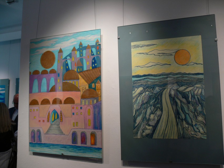 "Pastele" wystawa Anny Utkin w Biurze Wystaw Artystycznych w Sandomierzu  
