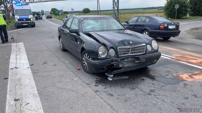 Do zderzenia doszło w rejonie skrzyżowania drogi krajowej nr...