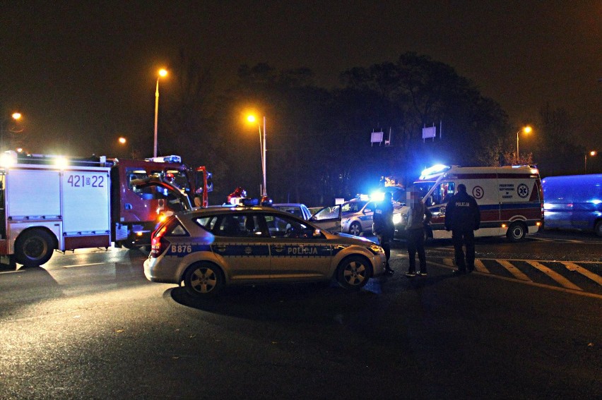 Wypadek na skrzyżowaniu Wojska Polskiego i Sikorskiego