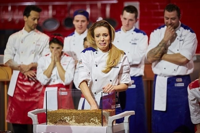 Izabela Janachowska w "Hell's Kitchen" (fot. Polsat)