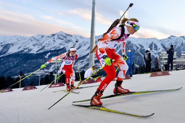 Weronika Nowakowska (na pierwszym planie) celuje w olimpijski medal w Pjongczang