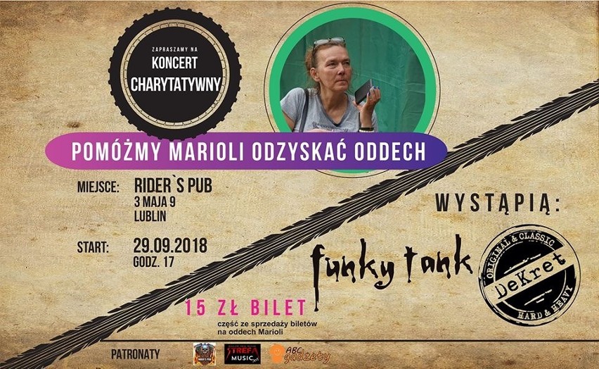 W Rider’s Pubie - koncert charytatywny...