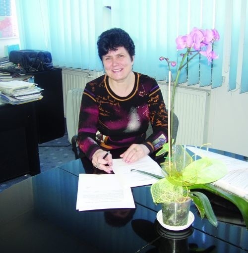 Bożenna Zakrzewska, dyrektor Powiatowego Urzędu Pracy w Grajewie