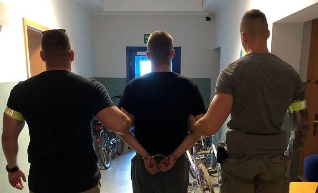 Policja z Gdańska zatrzymała 19-latka, który kradł rowery i płyn do spryskiwaczy