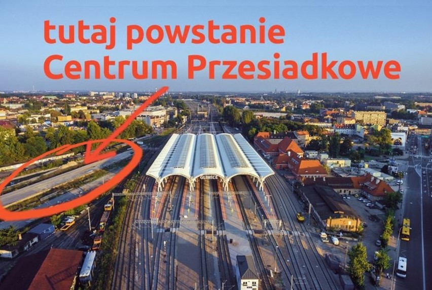 Centrum przesiadkowe w Gliwicach powstanie na terenach na...