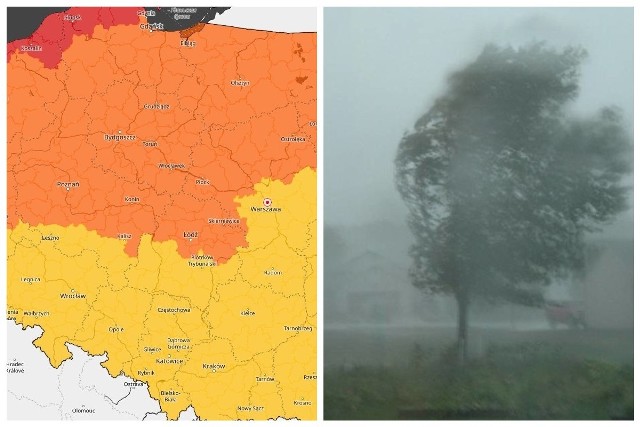 W najbliższych godzinach dojdzie do załamania pogody w Polsce