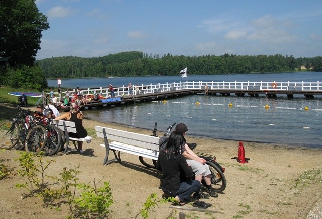 Gmina Bytów stara się o pieniądze na dalsze zagospodarowanie otoczenia jeziora Jeleń.