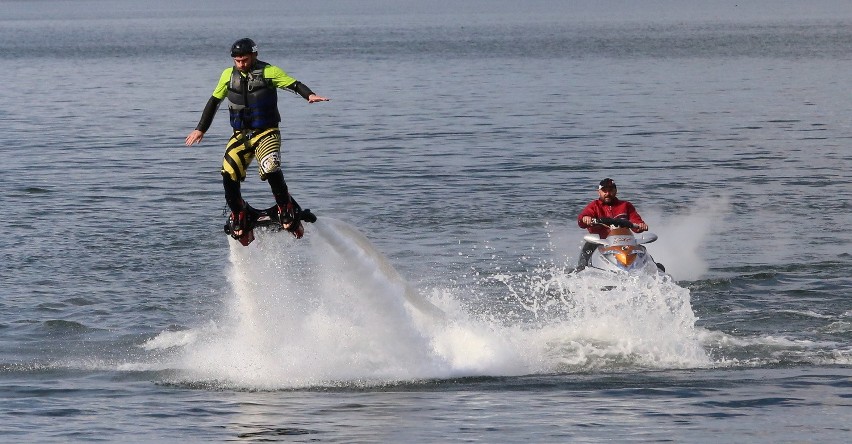 Flyboard na Pogorii III. Mistrzostwa Polski w Dąbrowie...