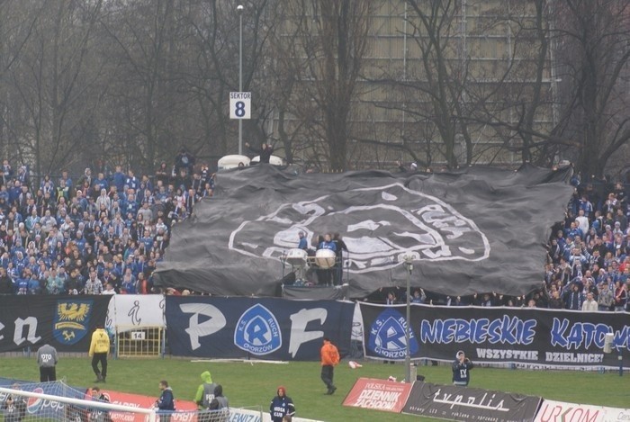 Ruch Chorzów - Górnik Zabrze (oprawa)