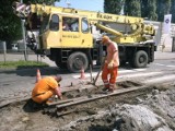 Zepsuła się zwrotnica. Tramwaje linii 1 i 5 pojadą inaczej [zdjęcia]