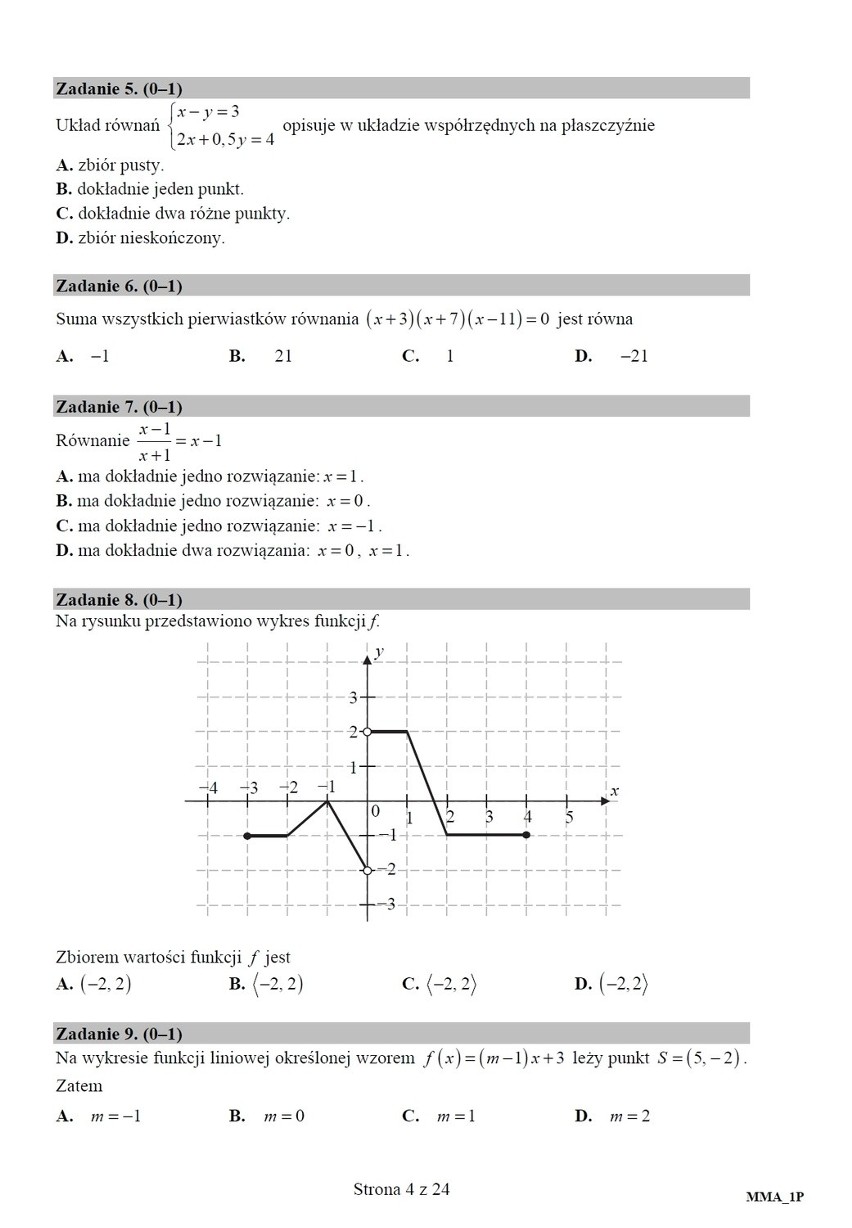 Matura 2015 Matematyka - Geometria i planimetria - proste? ZADANIA - ARKUSZ CKE - ROZWIĄZANIA