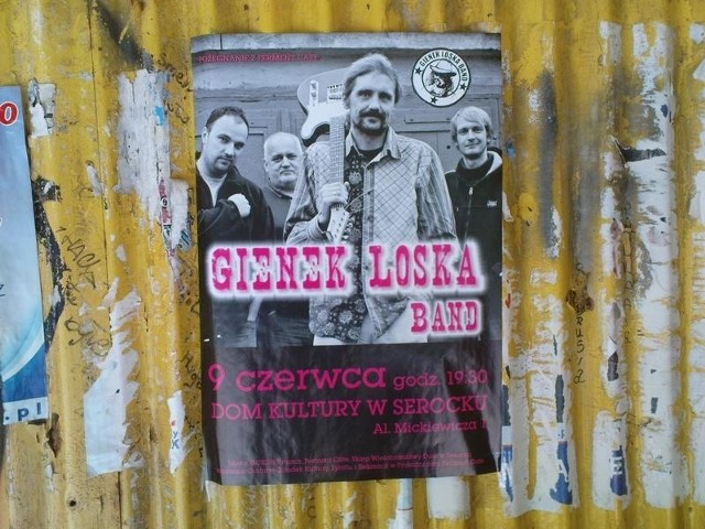 Gienek Loska wystąpi 9 czerwca w Serocku