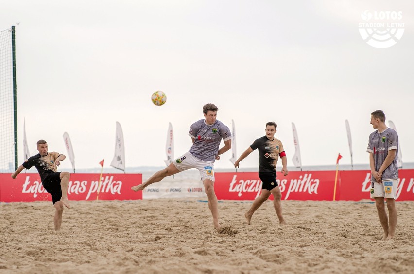 Ekipa KP Rapid Lublin walczyła w Gdańsku w turnieju ekstraklasy beach soccera. Zobacz zdjęcia 