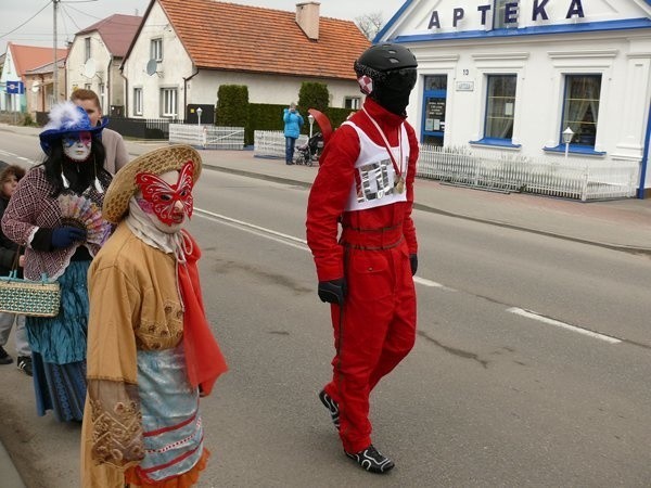 Przebierańcy w Ostatki.