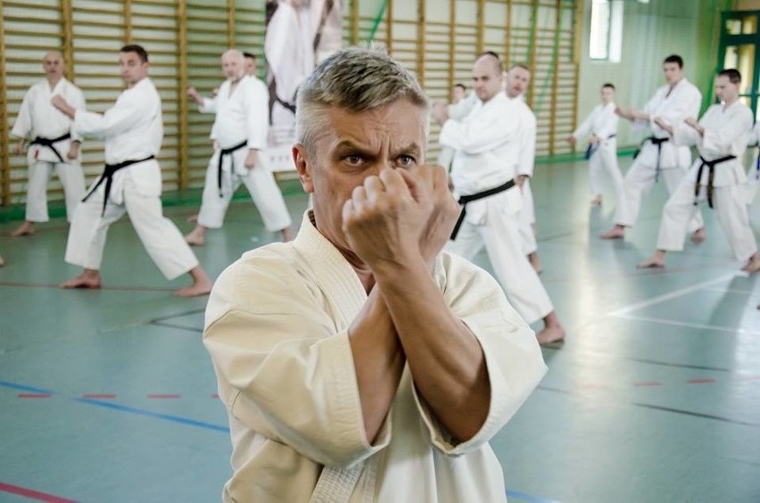 Sensei Włodzimierz Kwieciński przeprowadził w Kluczborku...