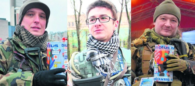 Oto trzej najlepsi wolontariusze WOŚP 2016 w regionie: 1. Michał Krawczyk,2. Daniel Wiśniewski, 3. January Kokociński - wszyscy z Radomia.