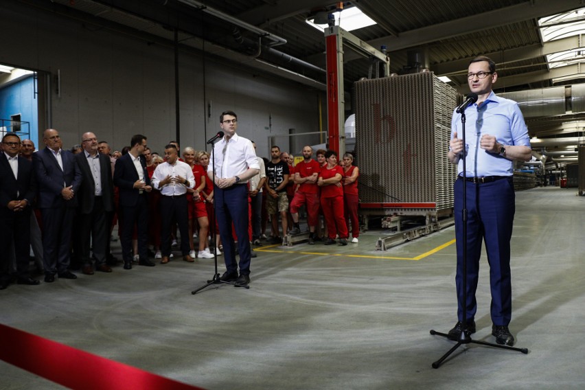 Premier Mateusz Morawiecki w Ozorkowie ogłosił obniżenie stawki podatku PIT