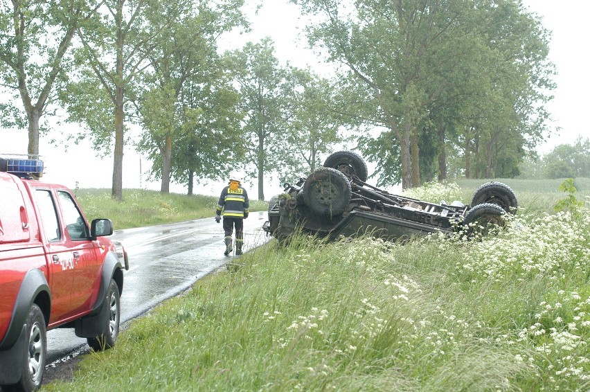 W poniedziałek około godziny 13.00 doszło do wypadku...