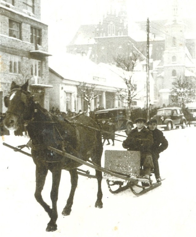 Rynek Kościuszki, zima 1937/38