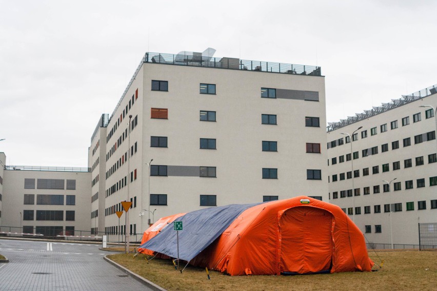 Szpital polowy przy Szpitalu Uniwersyteckim w Krakowie