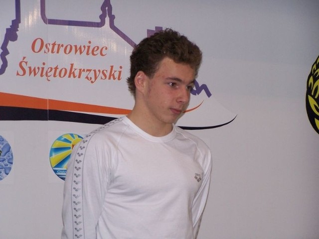 Roger Kurant ustanowił rekord Polski na 1500 m stylem dowolnym.