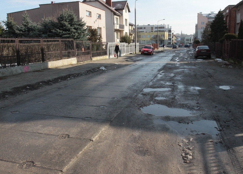 Interwencje "Echa Dnia". Ulica Klonowica na Zamłyniu w Radomiu jest w fatalnym stanie 