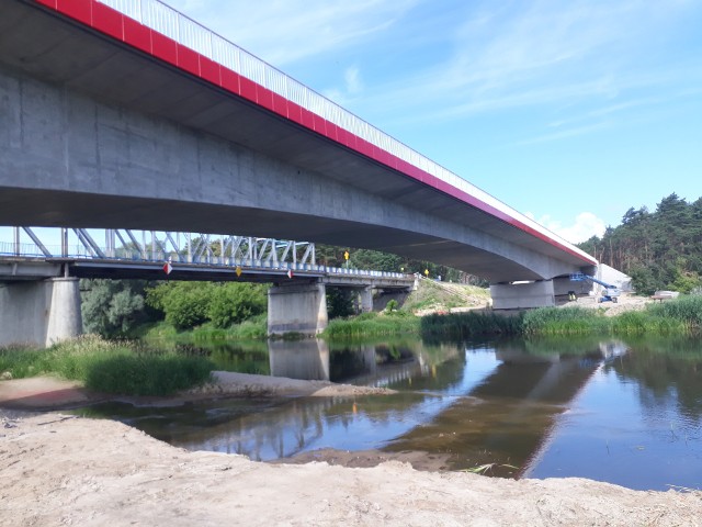 Nowy most w Rogalinku zostanie udostępniony dla ruchu 8 lipca.
