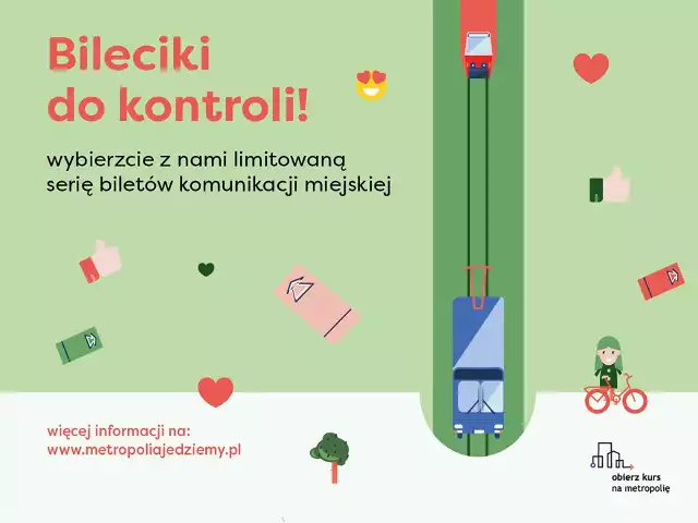 Głosowanie internetowe na Facebooku trwa do 30 marca 2018 r.Propozycje w konkursie "Bileciki do kontroli!":