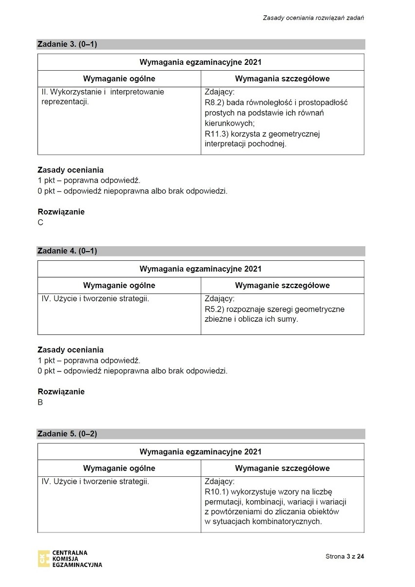 Próbna matura 2021: matematyka poziom rozszerzony. ARKUSZ CKE + ODPOWIEDZI CKE. Czy zadania były trudne? Rozwiązania z 10.03.2021