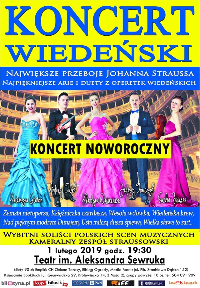 Gala Wiedeńska w Elblągu. Zabrzmią przeboje J. Straussa