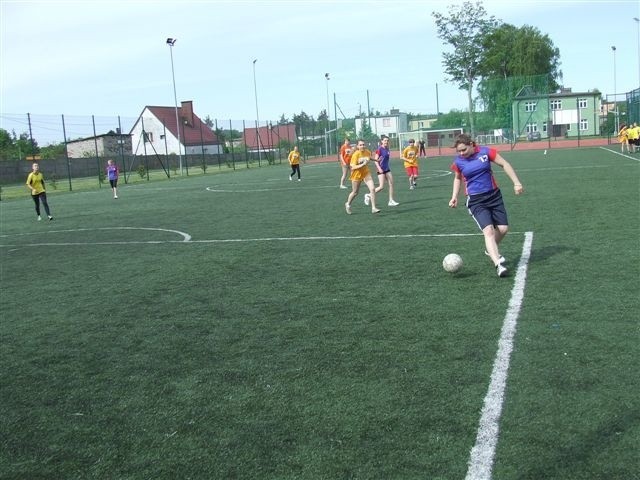 Turniej piłki nożnej dziewcząt  w Miastku