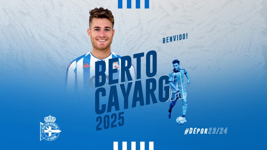 Berto Cayarga zagra w klubie z ligi hiszpańskiej